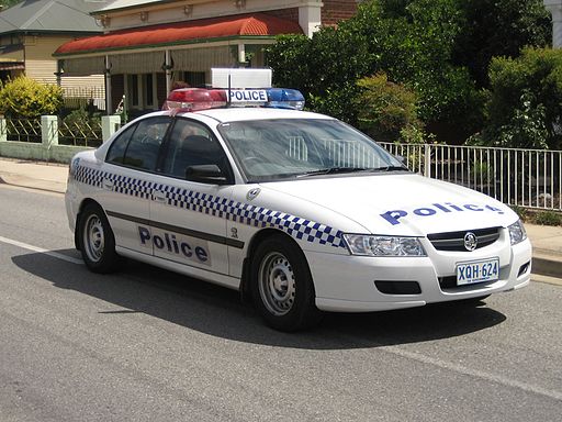 Australian Police Vehicle