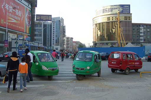 Auto-rickshaw in Shenyang China