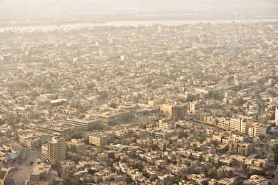 Baghdad Iraq aerial