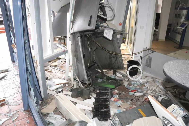 Bombed ATM Europol