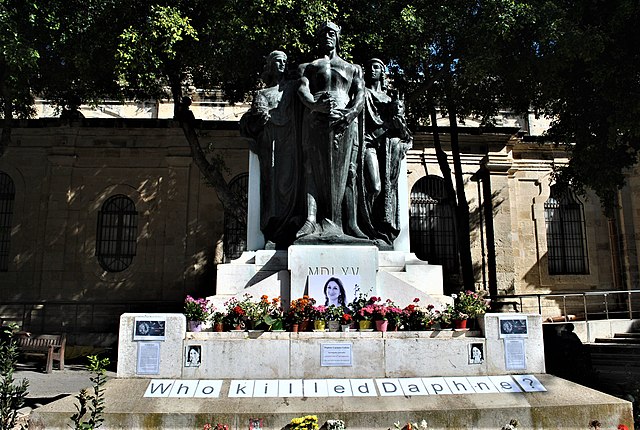 Daphne Caruana Galizia Monument