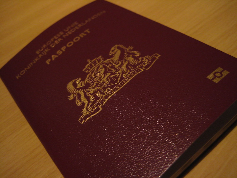 Dutch passport Flickr
