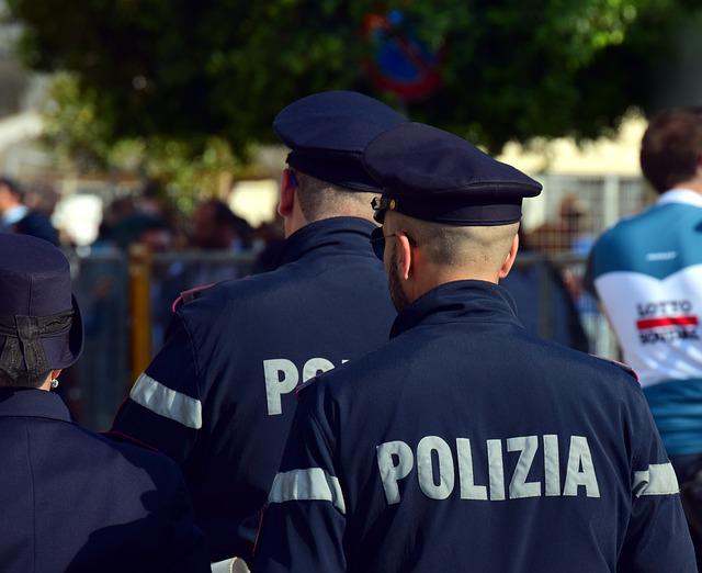 Italy Police Polizia