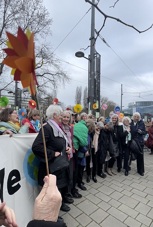 KlimaSeniorinnen vor dem dem Europaischen Gerichtshof fur Menschenrechte