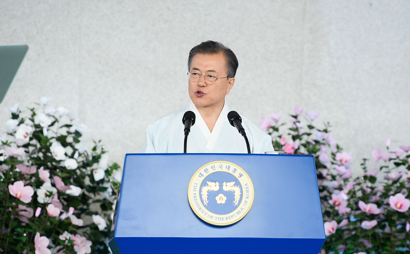 KoreanPresidentMoonJae in