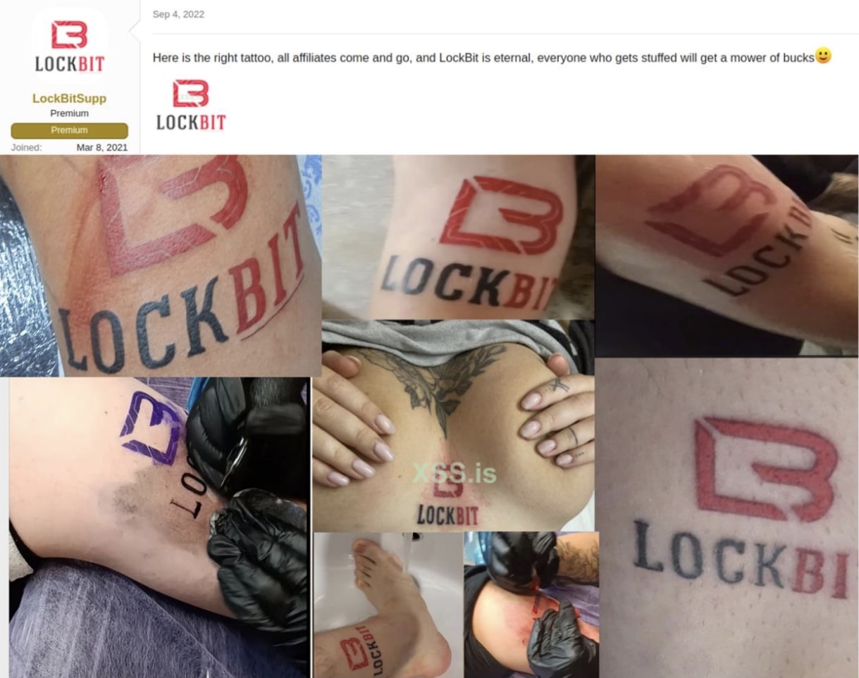 LockBit Tattoos