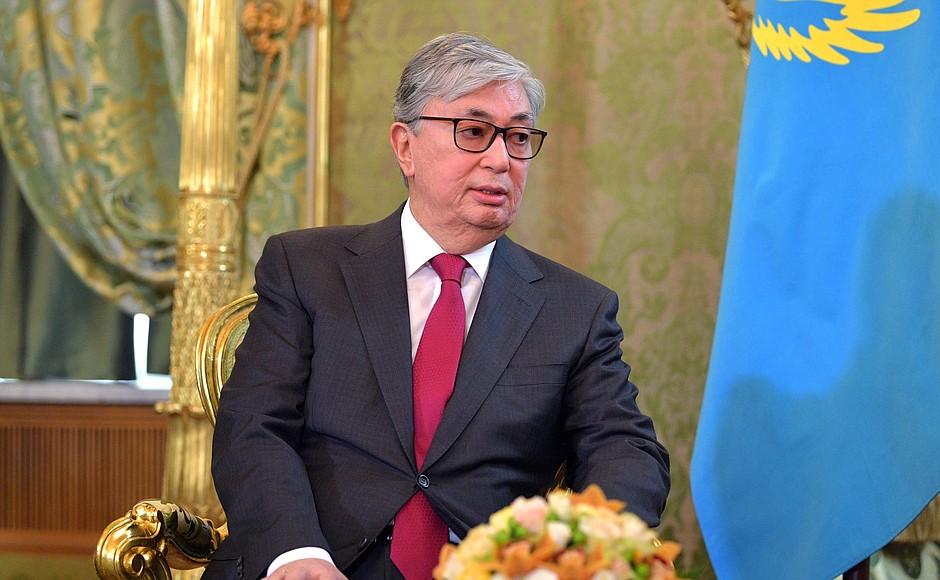 President of Kazakhstan Kassym-Jomart Tokayev (kremlin.ru)