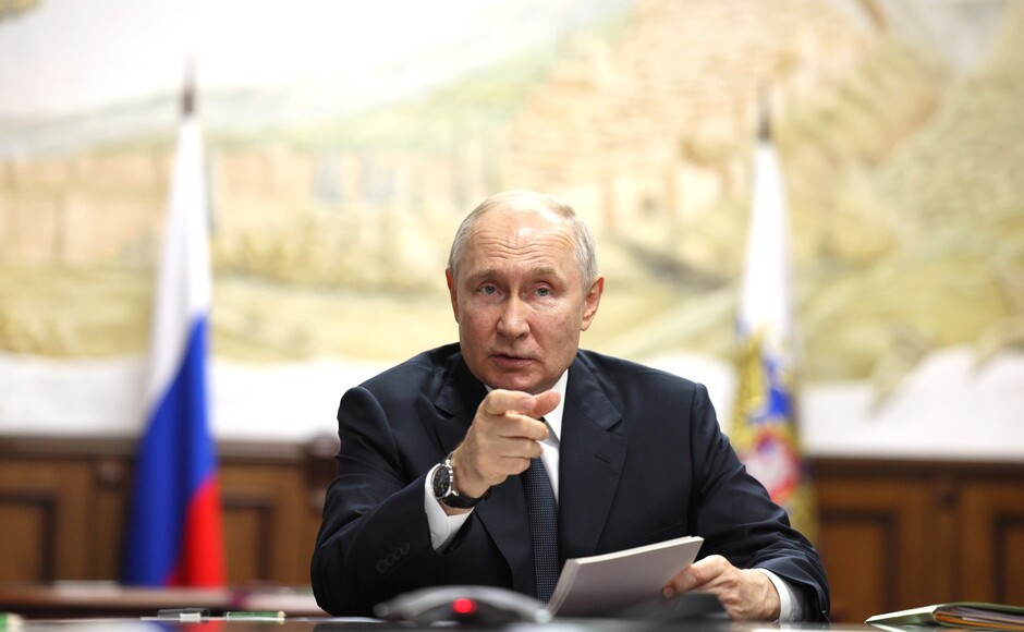 Putin in Dagestan