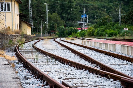 Railway Track Bulgaria
