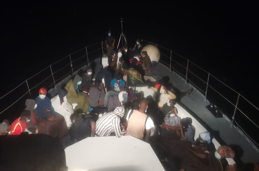 Rescue of irregular migrants at sea TUNISIA2