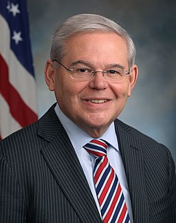 Robert Menendez official Senate portrait
