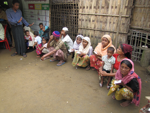 Rohingya Muslims in Myanmar