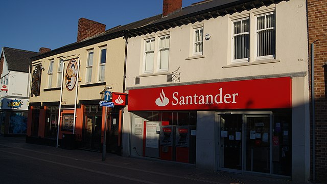 Santander Bank WestYorkshire