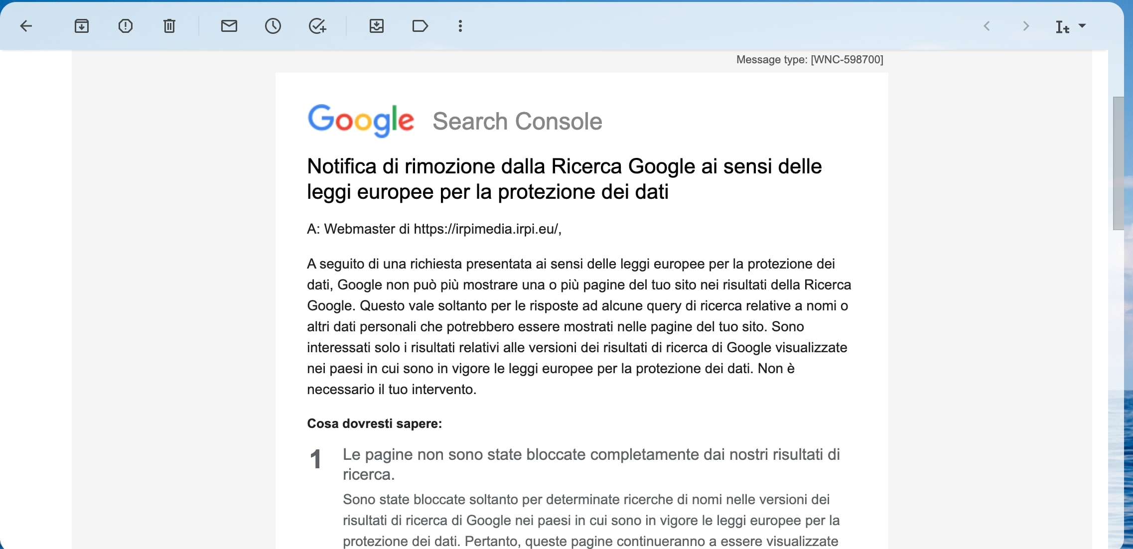 Google ограничил доступ к материалам итальянского партнера OCCRP после жалобы на статью об «отмывателях репутации»