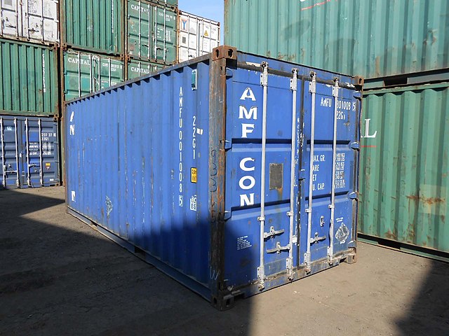 Shipping Container Storage Yard