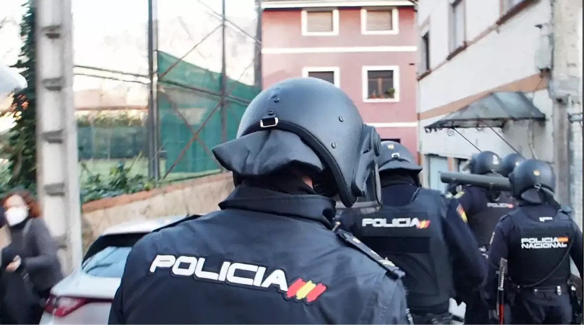 Spain Police Human trafficking