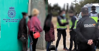 Spanish Police Dismantle Criminal Group, Save 19 Women