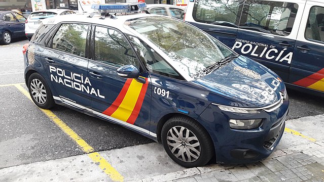 Spanish  Police Car