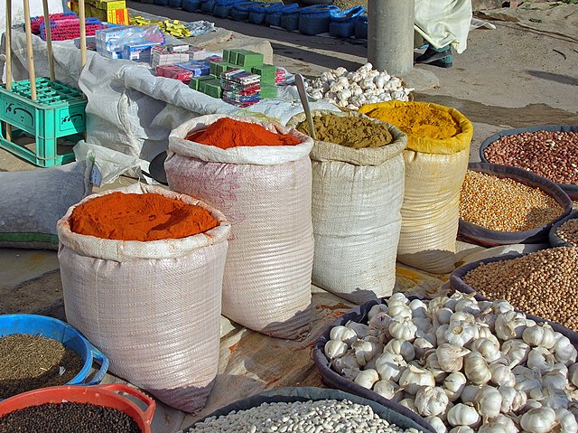 Spices market Medenine