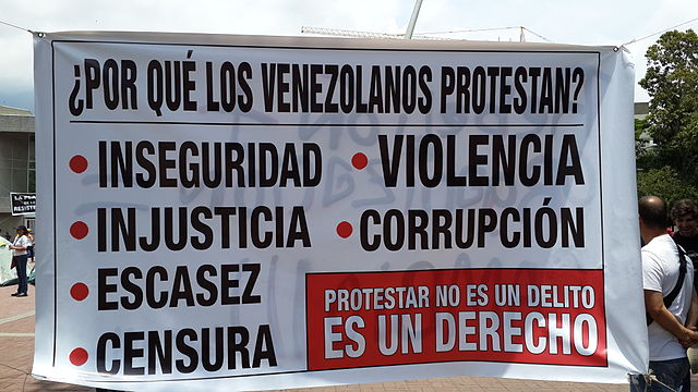 Venezuela Corruption Protests