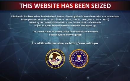 Website Seized