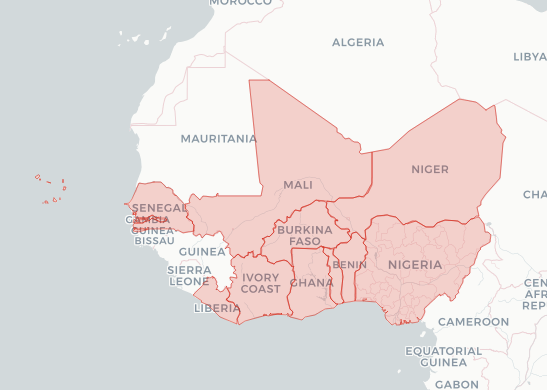 West Africa Leaks Interactive Map