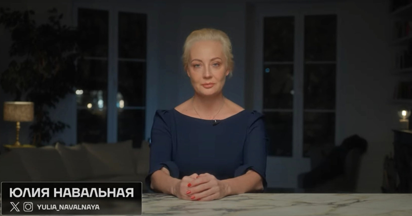 Yulia Navalnaya Putin is Murderer