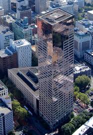 aerial view of us bancorp tower in minneapolis