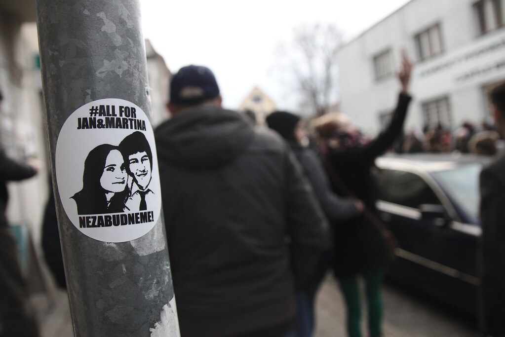 Protests rocked Slovakia after Kuciak's killing (Source: Flickr)