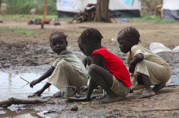 refugee children south sudan