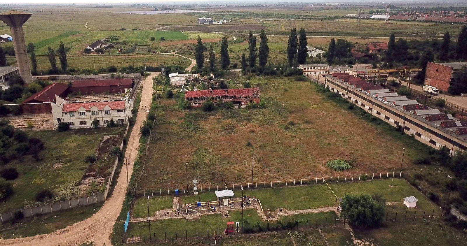 Some of the land Bánki bought in Salonta. (Photo: Rise Project Romania)