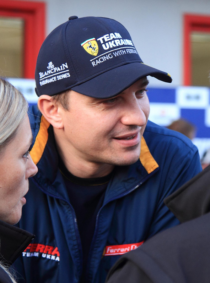 Ruslan Tsyplakov. (Credit: Facebook, Ferrari Team Ukraine page)