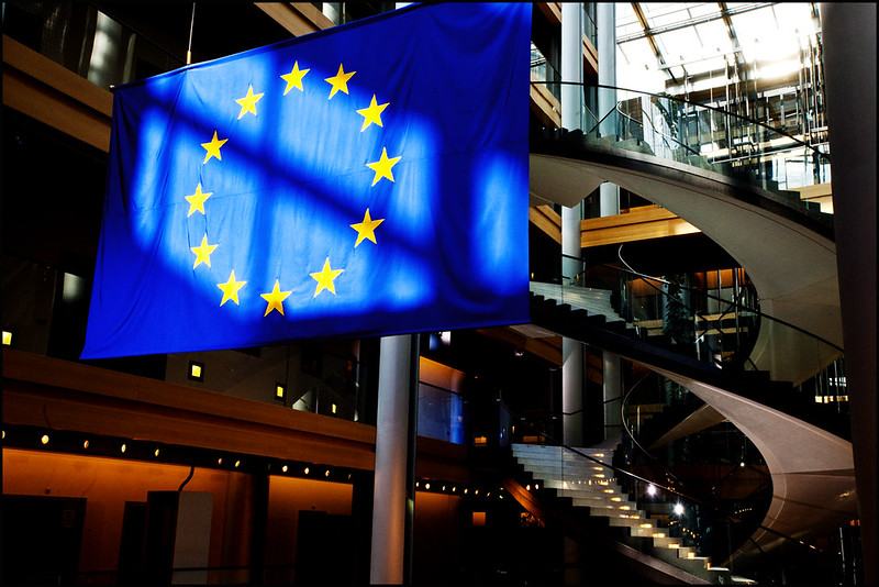 EU Flag EU Parliament
