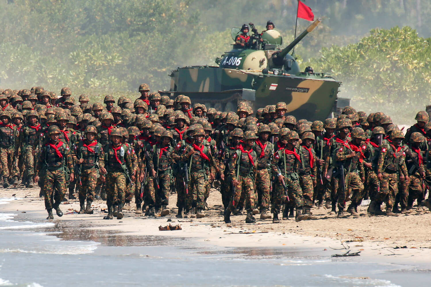 Myanmar-Soldiers