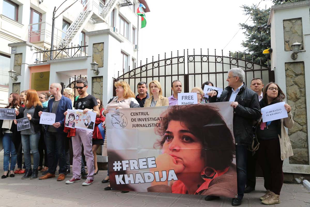 free khadija protest