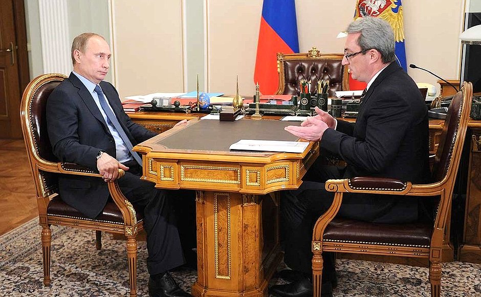vyacheslav Gaizer and Putin