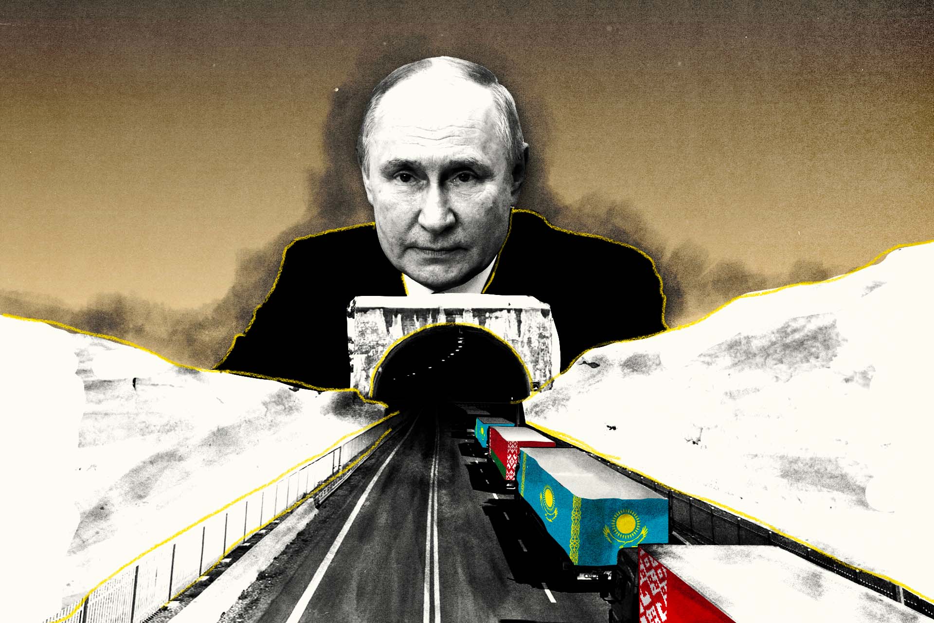 In 'False Transit' Loophole, Russia’s War Machine Is Supplied Through Kazakh Companies and Belarusian Warehouses