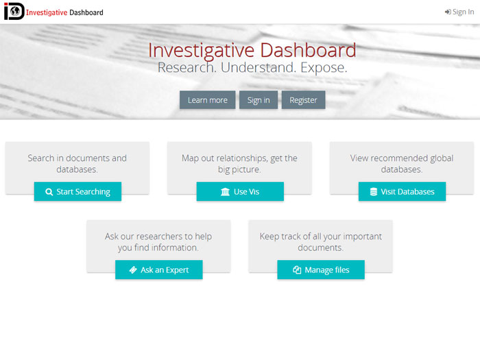 Investigative Dashboard