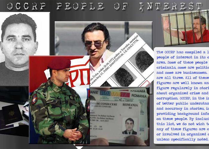 OCCRP People Of Interest