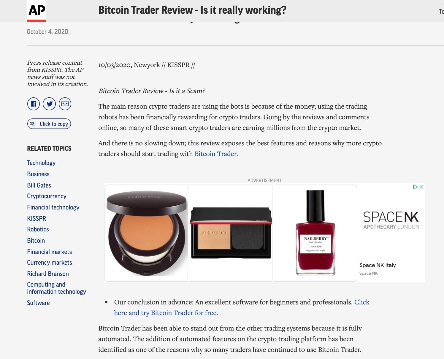 Down the Bitcoin Funnel: The Tech Firms Driving Investors to Ruin with Fake  Celebrity News | OCCRP