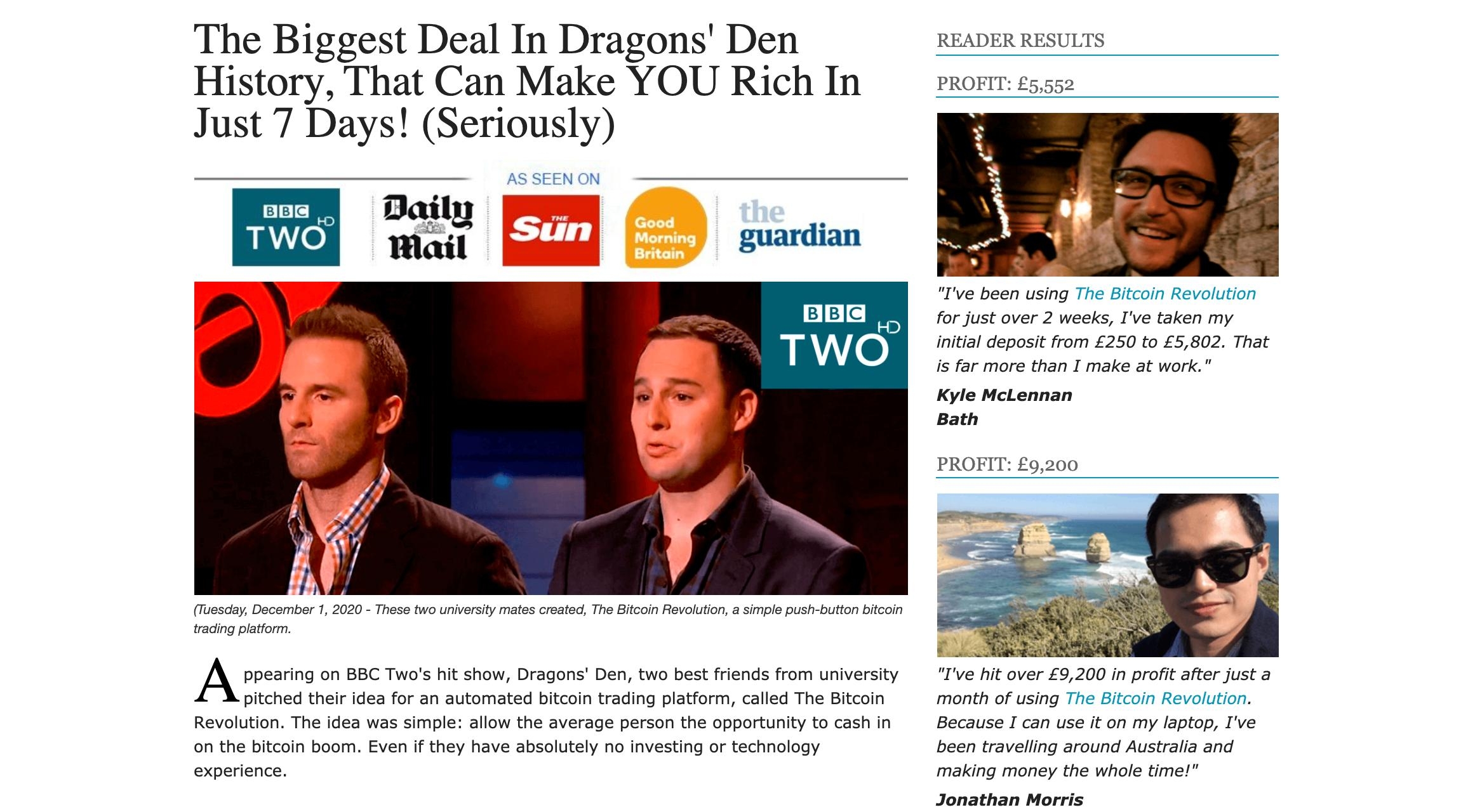 Down the Bitcoin Funnel: The Tech Firms Driving Investors to Ruin with Fake  Celebrity News | OCCRP