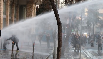Cyprus Police Attack Anti-Corruption Protesters 