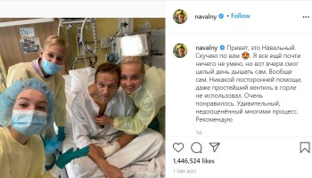Poisoned Kremlin Critic on Road to Recovery
