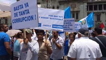 Guatemalan Anti-corruption Protests Met With State Force