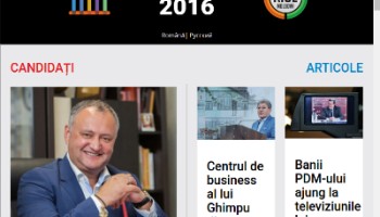Moldova: New Voter Information Platform Probes Candidates’ Secrets