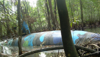 US: Drug Submarine Nabbed Near Panama, Four Arrested 