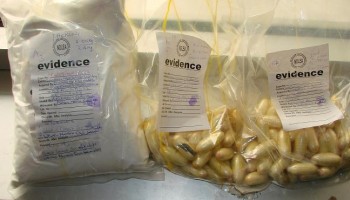 Nigeria Arrests Man for Smuggling 88 Drug Wraps in Stomach