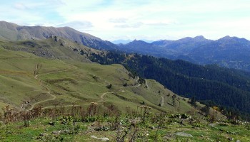 1024px Mountain road from Zekari Pass to Abastumani southern slope 2014