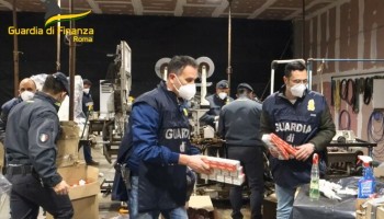 Italian Financial Police Seize 82 Tonnes of Counterfeit Cigarettes