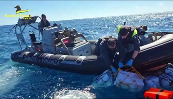 Italian Authorities “Fished Out” 2 Tonnes of Cocaine